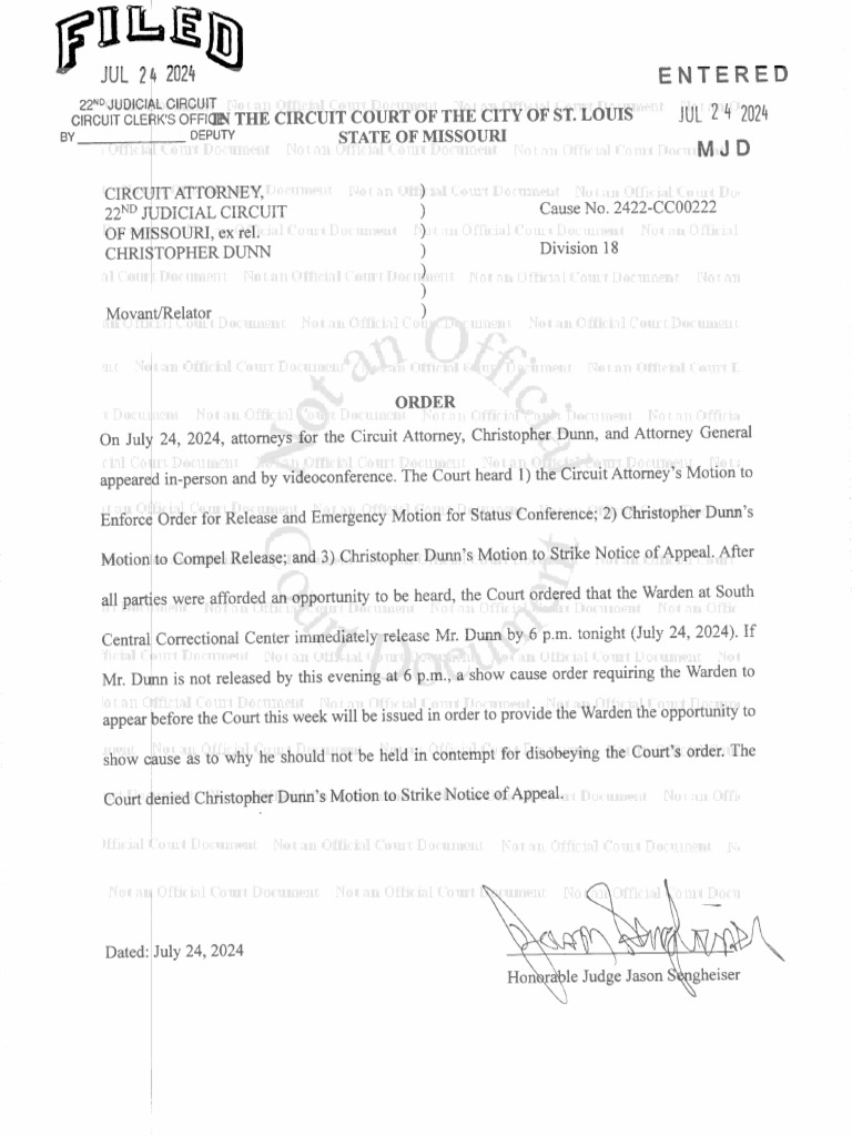 Champion Release Order League