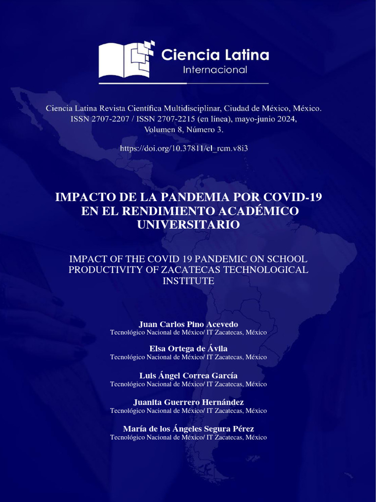 Impacto de La Pandemia Por Covid | PDF | Calidad (comercial) | Enseñando