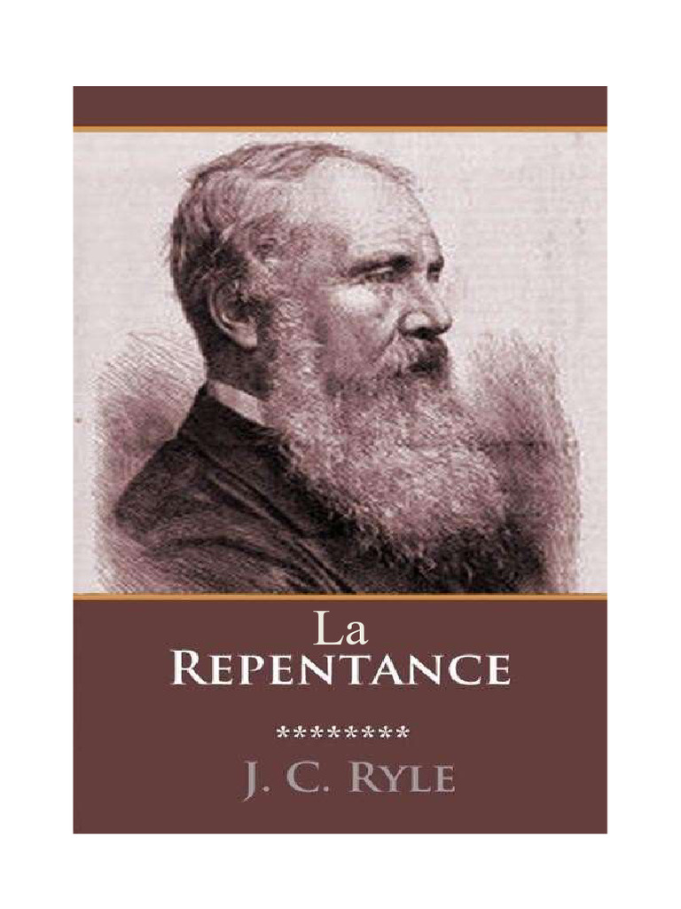 La puissance de la repentance selon Ryle | PDF | Actes des Apôtres ...