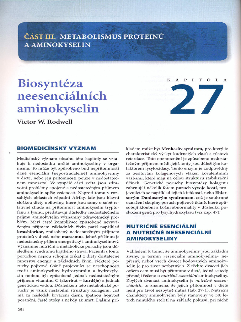 27 Biosynt Za Neesenci LN¡CH Aminokyselin | PDF