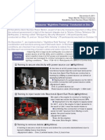 Fukushima Emergency Security Measures "Nighttime Training" Conducted on Dec. 7