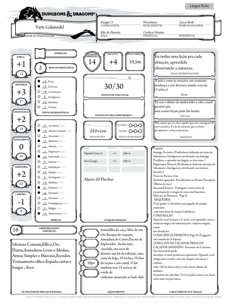 Elfo Ladro Femmina - Miniature D&D Wizkids