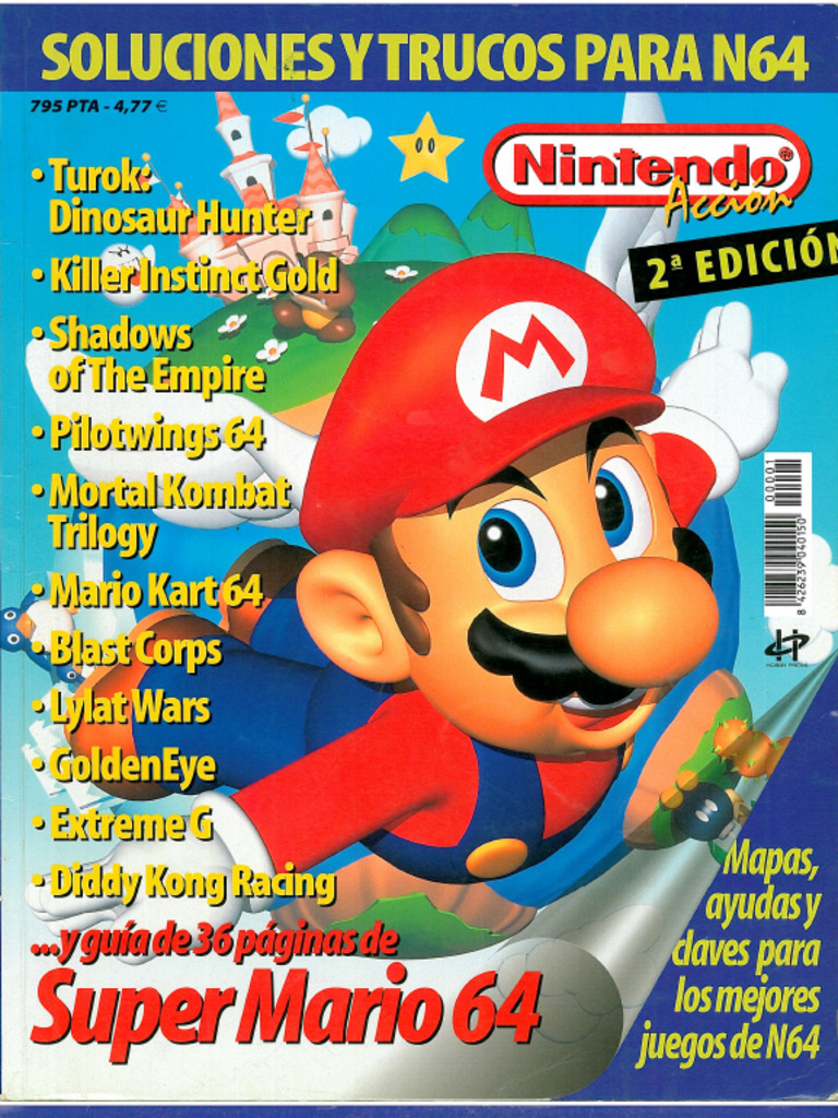 Nintendo Acción - Nintendo 64 Guías y Trucos | PDF