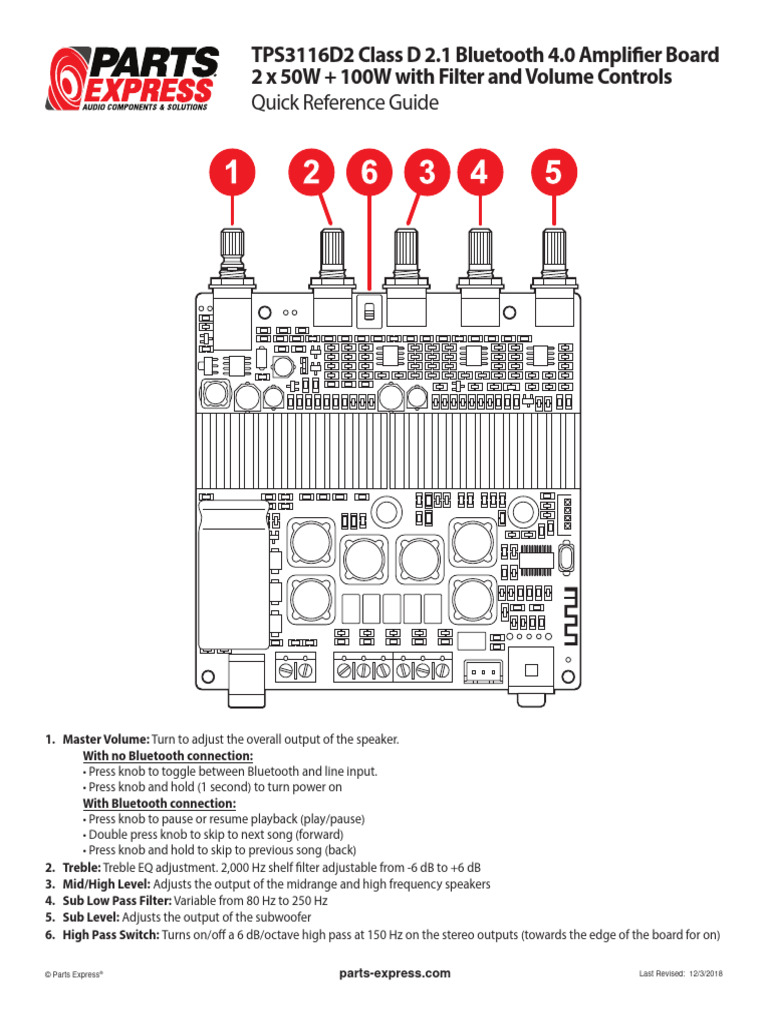 Tps3116d2 class d 2 1 manual pdf