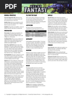 Game Rules for Tactical Warfare | PDF | Military | Warfare