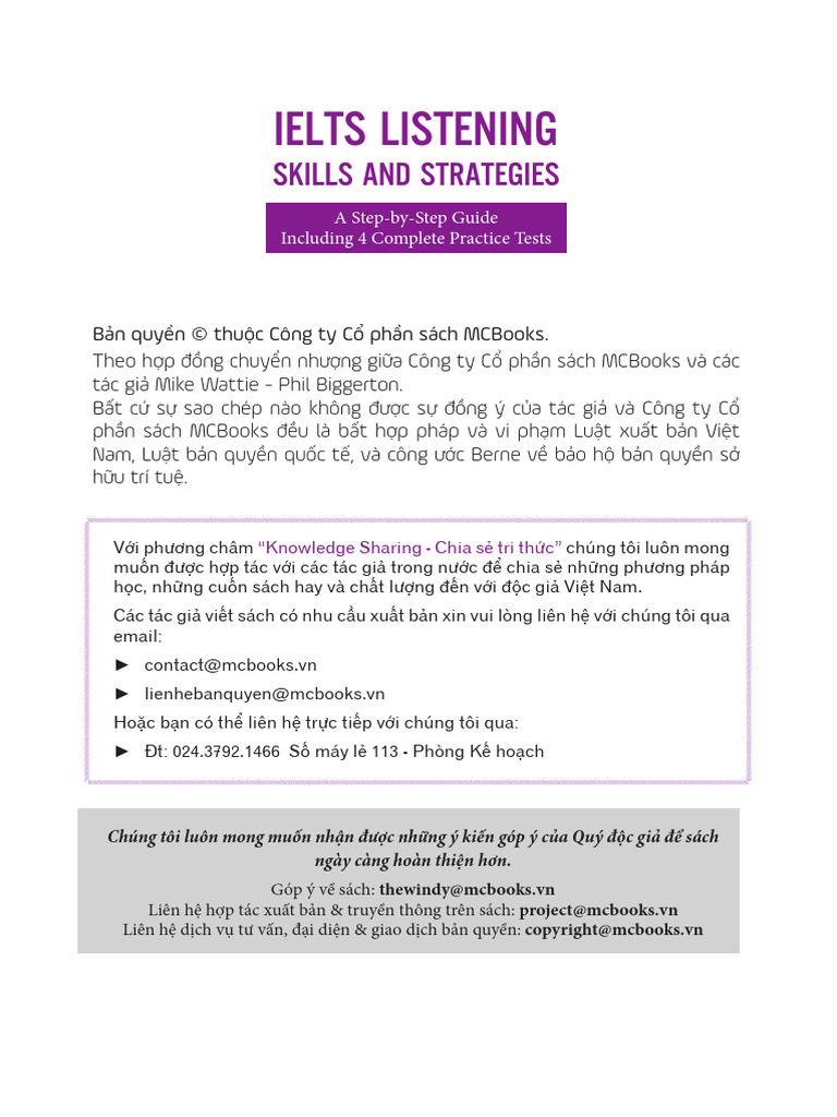 IELTS Listening Skills Guide | PDF | Question | Word
