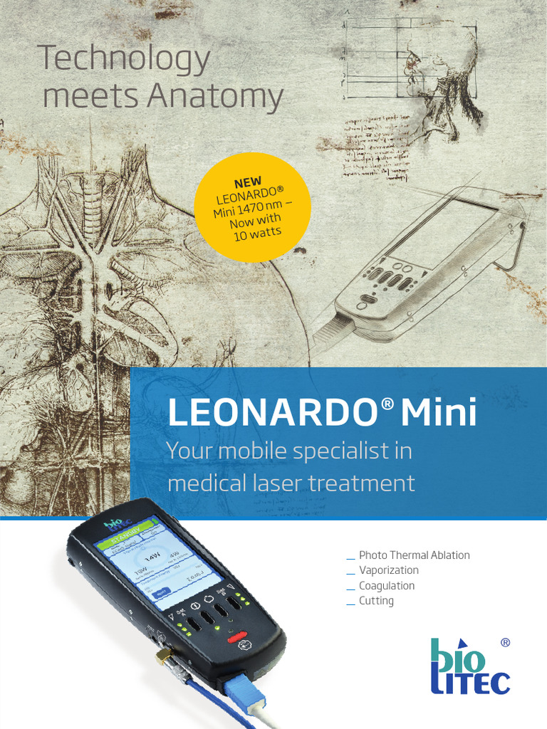Biolitec LEONARDO Mini 10W EN Web | PDF | Laser | Optics