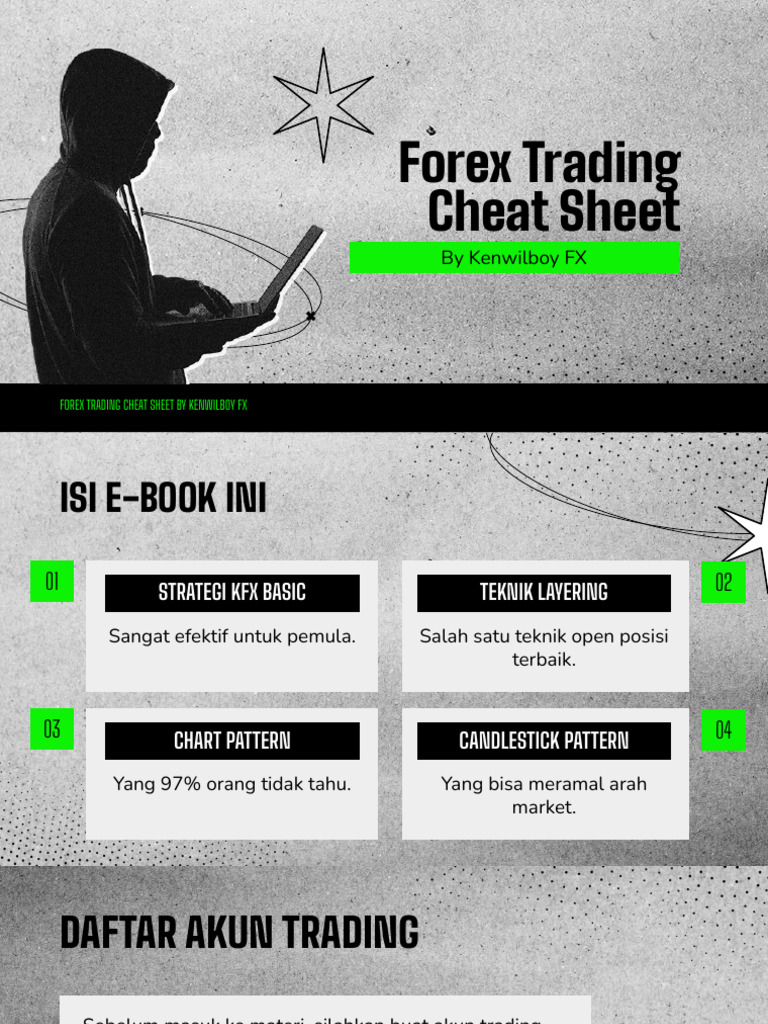 Cheat Sheet Trading Forex Pemula | PDF