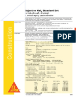SikaDur Injection Gel Tech Data Sheet