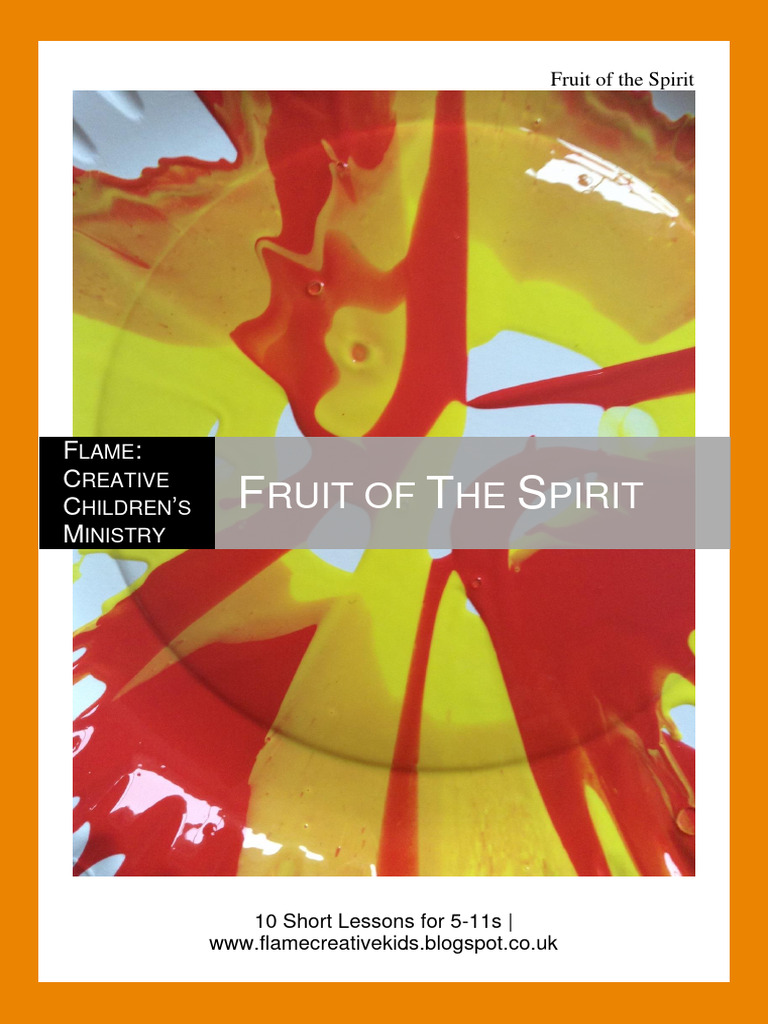 10 Lessons on Fruit of the Spirit | PDF | Fruit Of The Holy Spirit ...