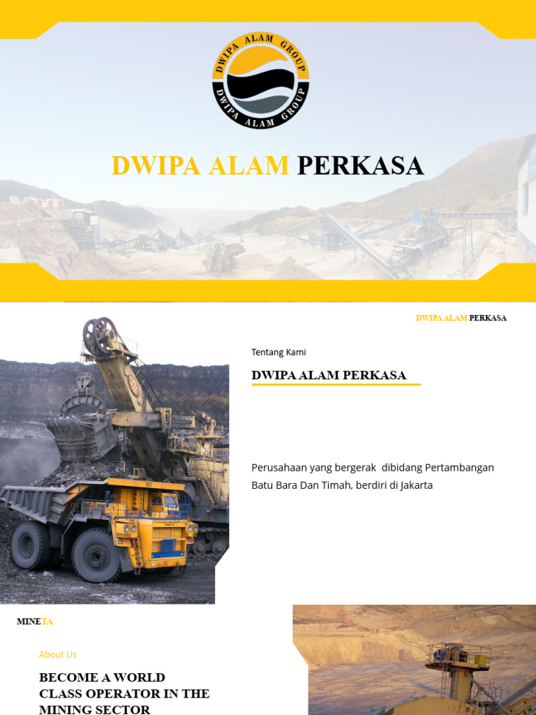 DWIPA ALAM PERKASA Overview | PDF