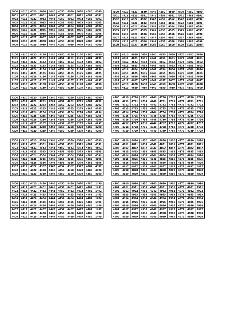 4000 4999 | PDF