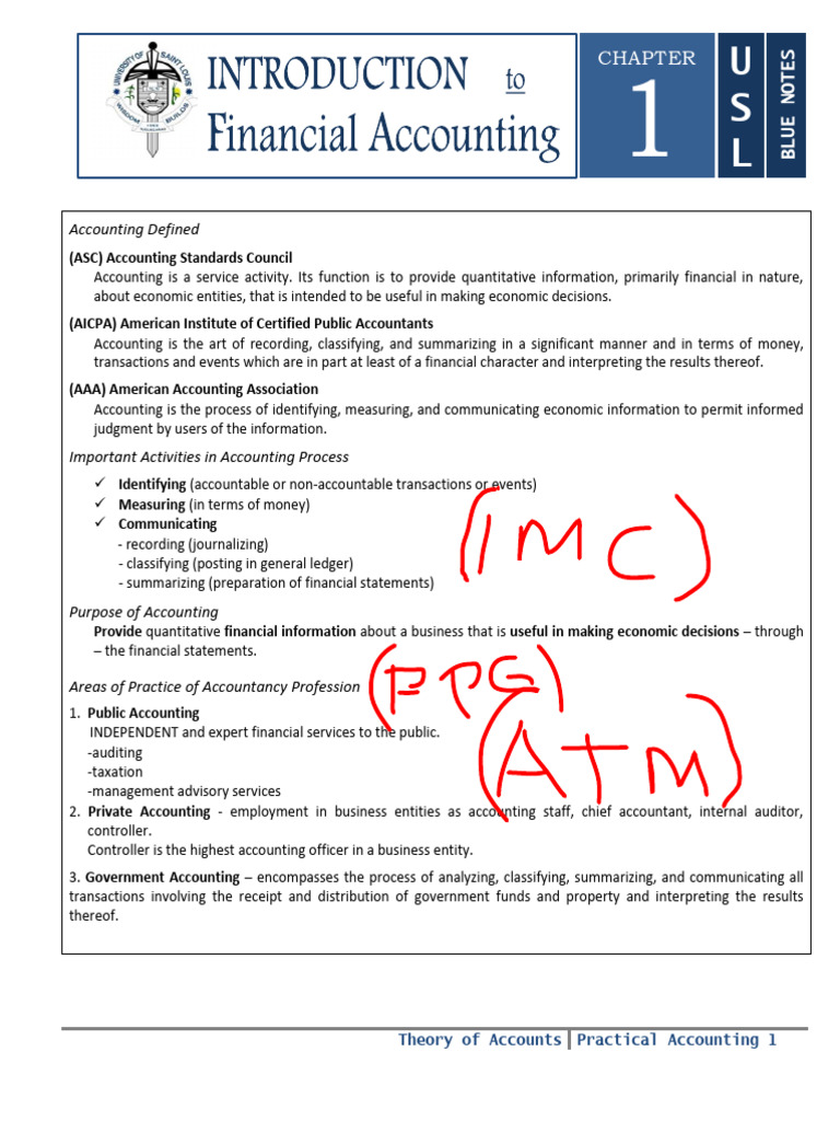 Introduction to Financial Accounting | PDF | International Financial ...