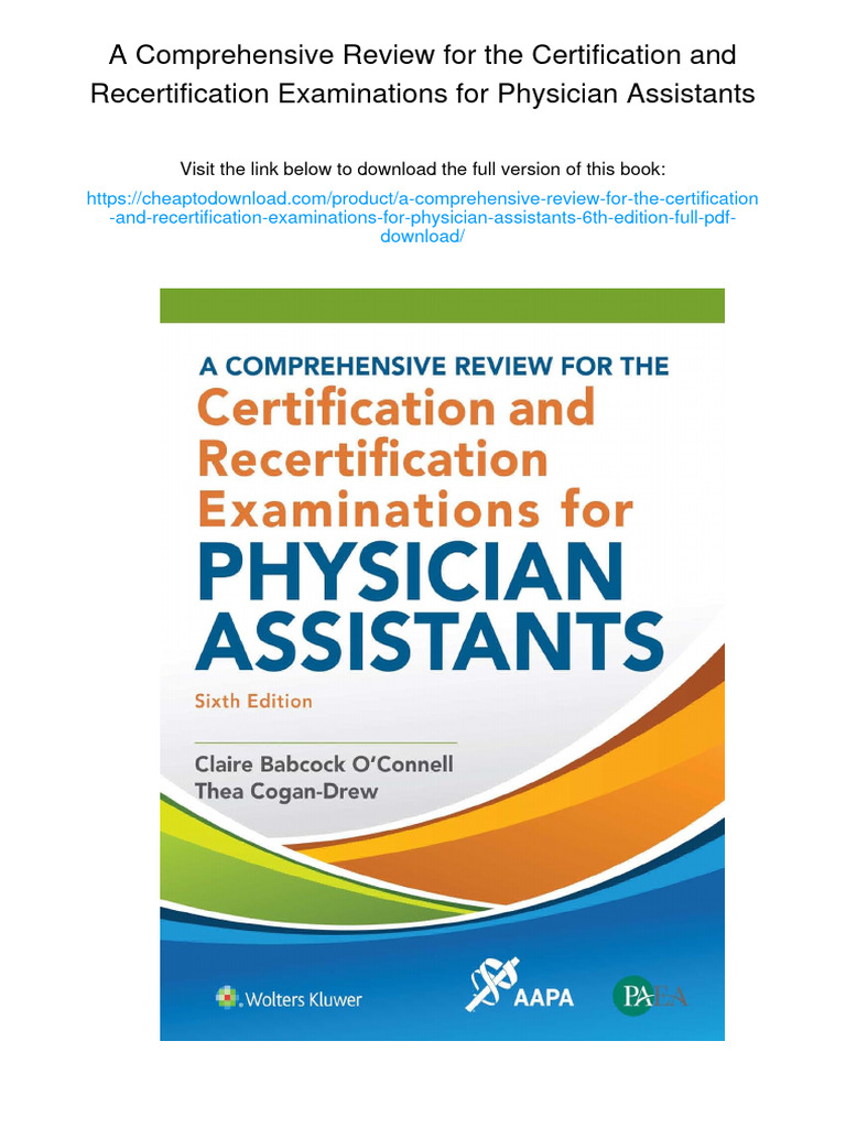 A Comprehensive Review For The Certification and Recertification ...