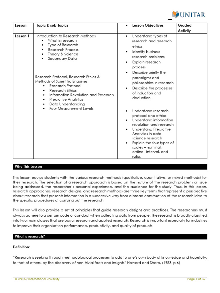 Research Methods Overview and Ethics | PDF | Methodology | Theory