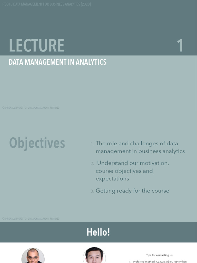 Data Management in Business Analytics | PDF | Analytics | Data