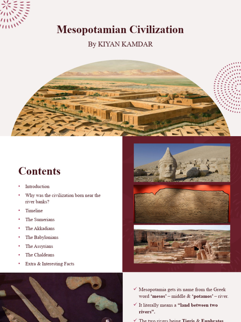 Overview of Mesopotamian Civilization | PDF | Mesopotamia | Babylon