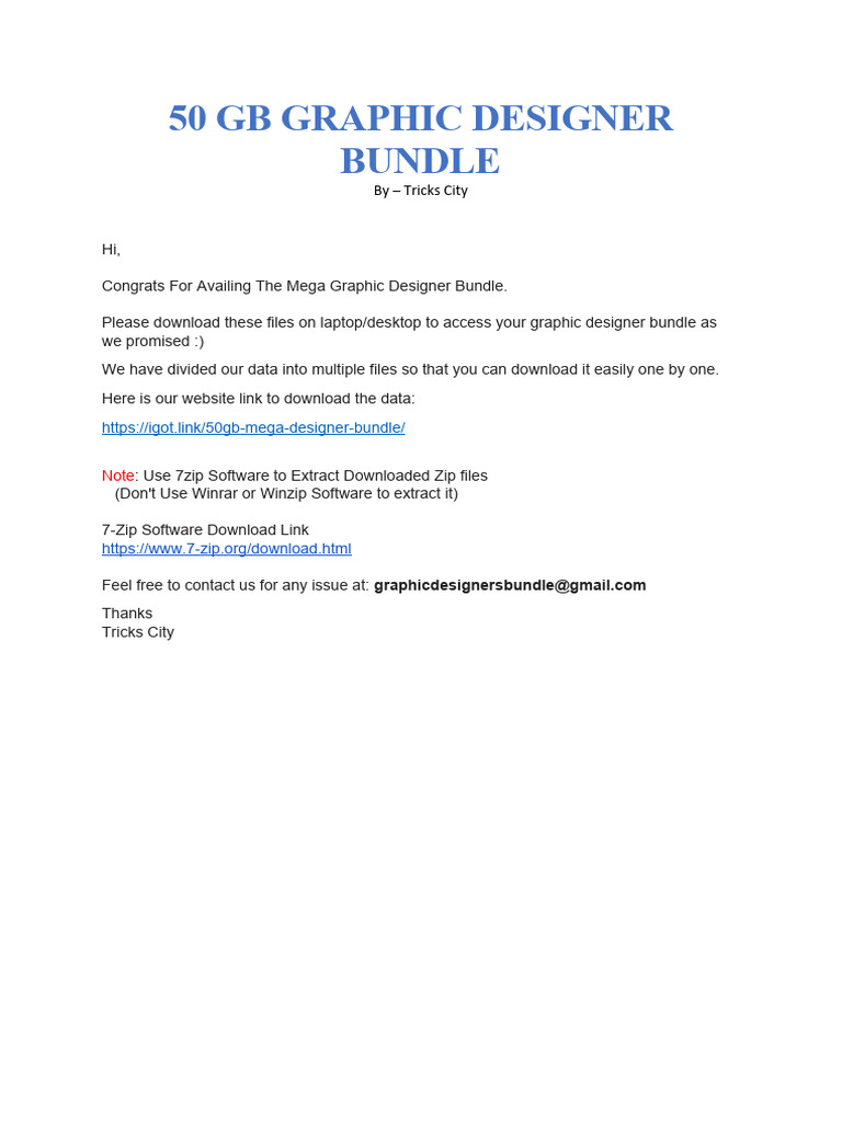 50gb Graphic Designer Bundle Huea3c | PDF