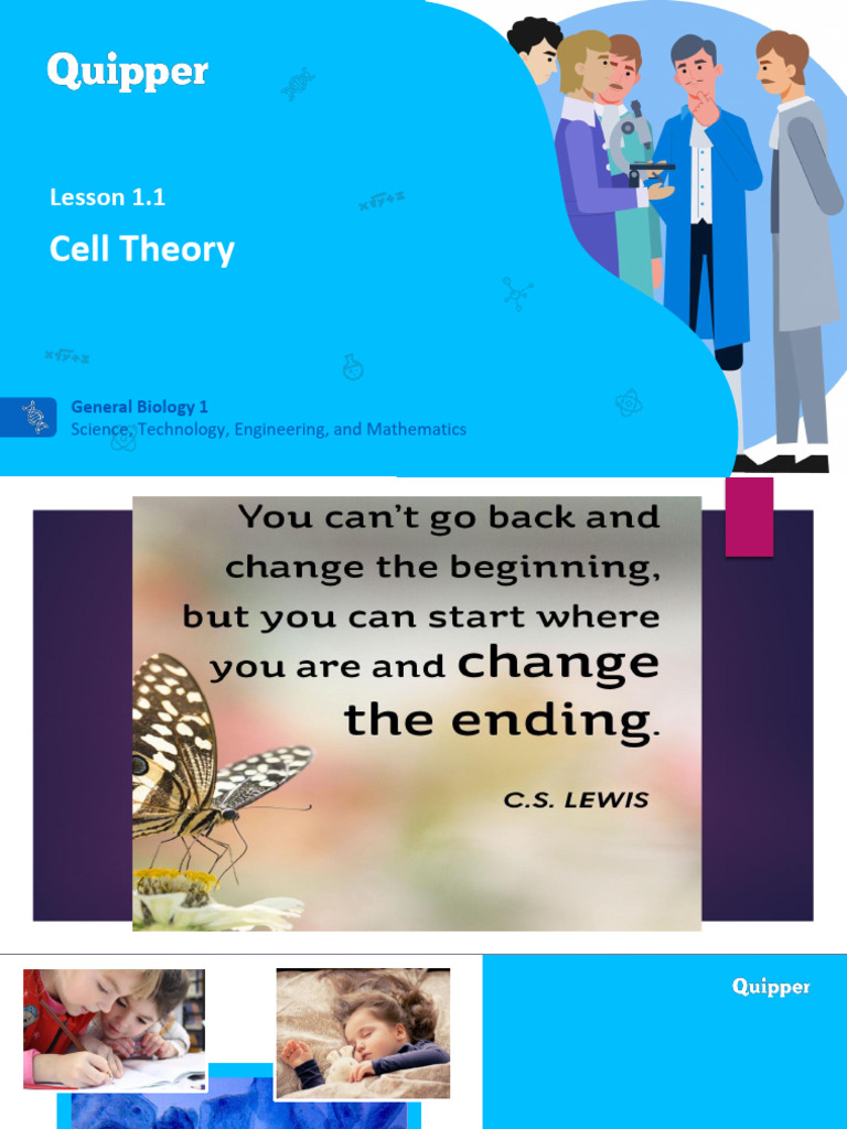 A Cell Theory Pdf Pdf Cell Biology Life Sciences