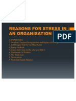 Reasons For Stress in An Ion