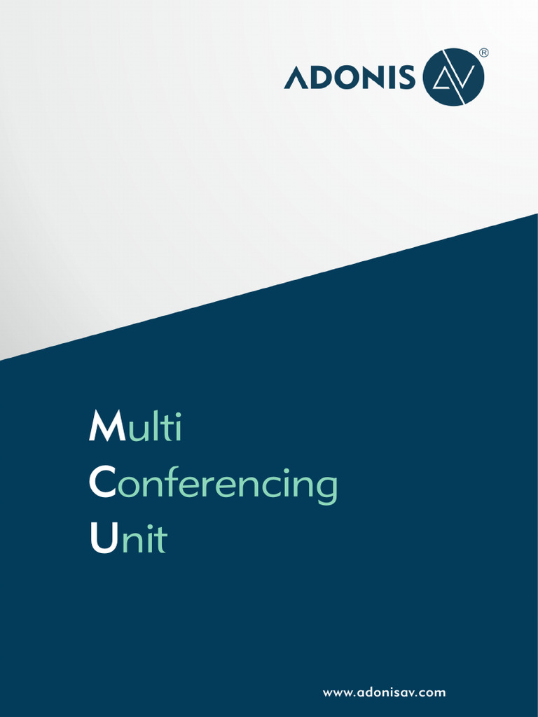 Ds mcu pdf session initiation protocol videotelephony