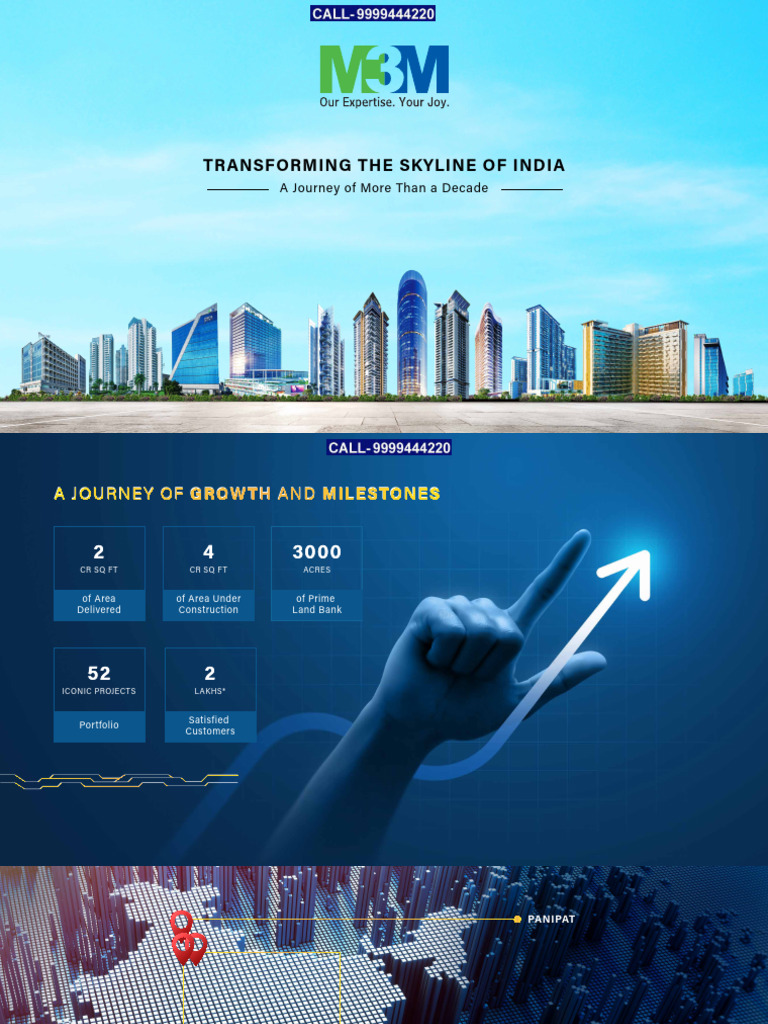 Get Ready To Take Your Business To Greater Heights With M3M The Line | PDF