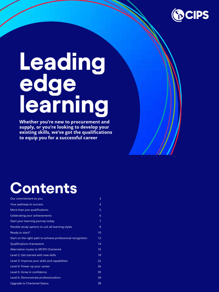 CIPS Qualifications 2024 | PDF | Procurement | Diploma