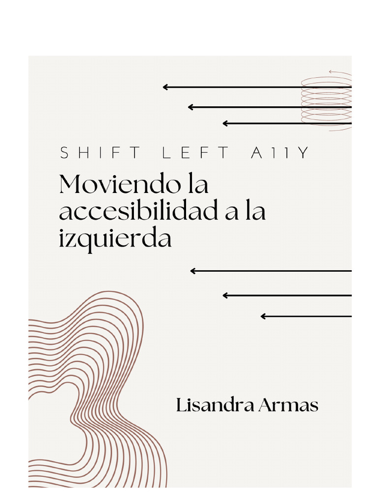 Shift Left a11y: Accesibilidad en Software | PDF | Accesibilidad ...