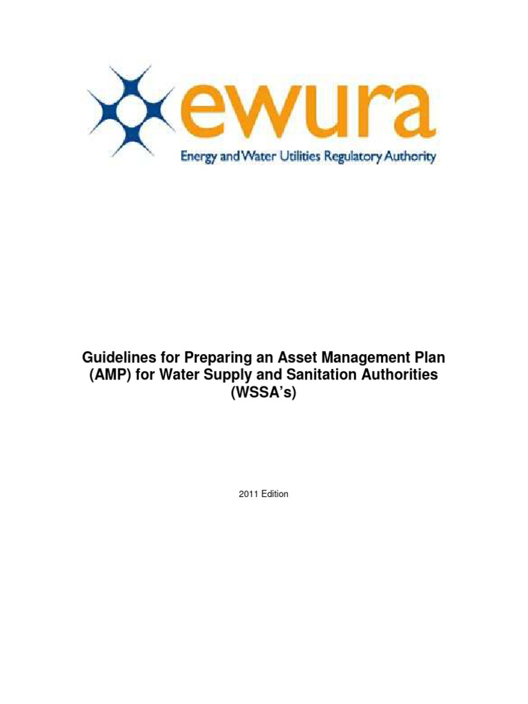 Asset Management Plan Guidelines for WSSAs | PDF | Risk | Asset Management