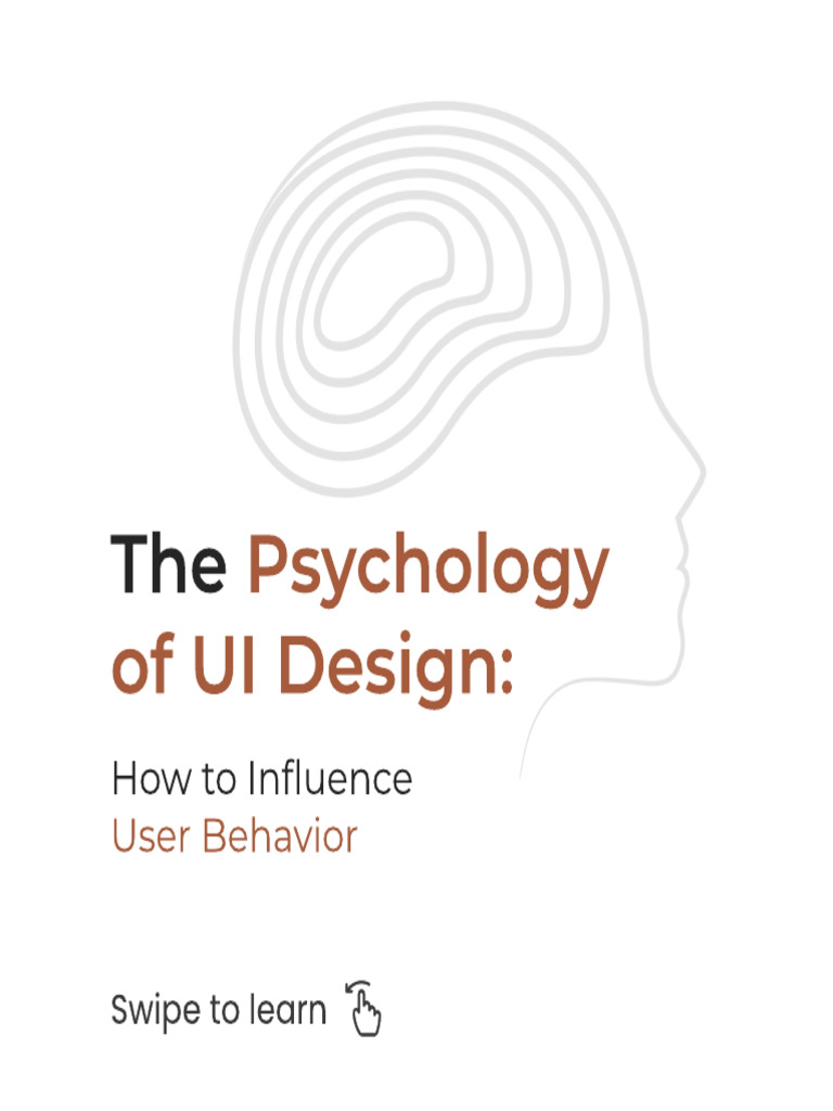 Psychology Principles in UI Design | PDF | Business | Computers