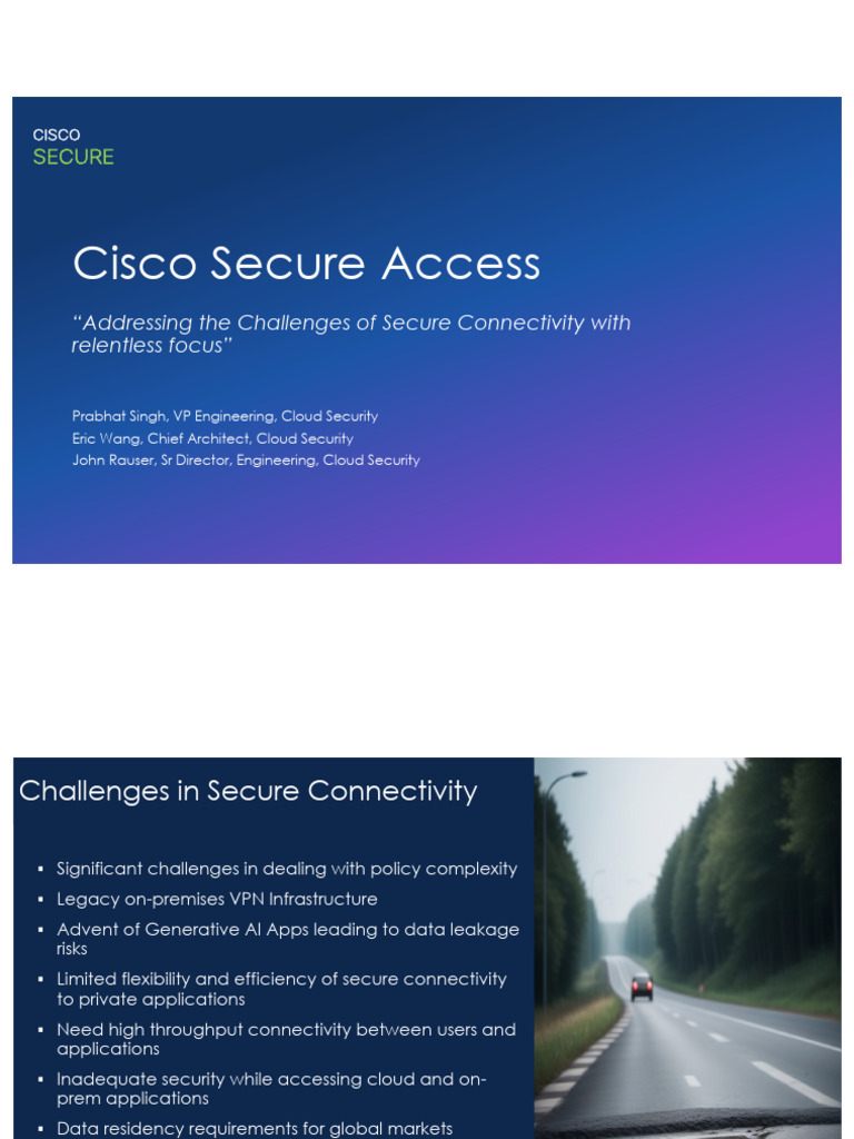Cisco Secure Access Overview PDF | PDF | Cloud Computing | Virtual ...