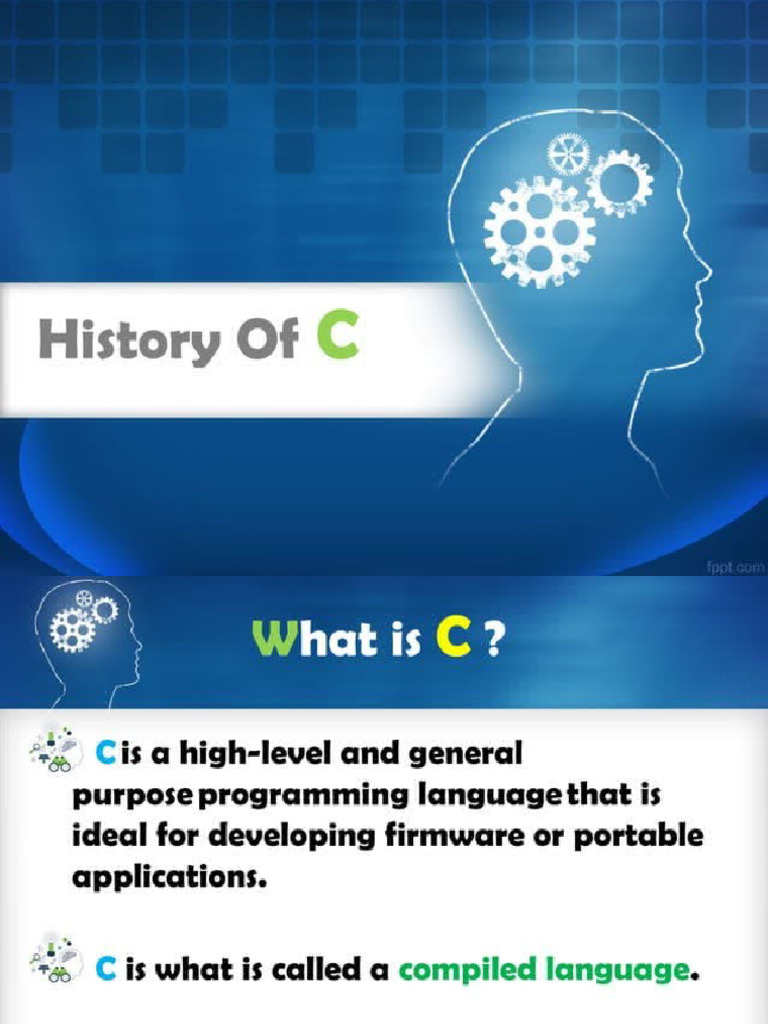 History of C Programming | PDF