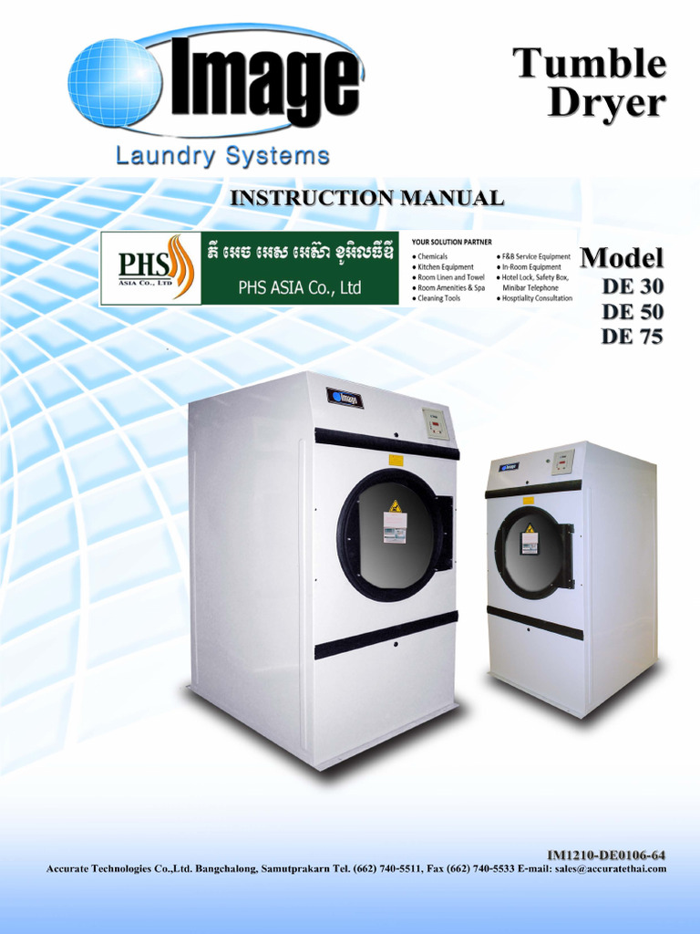 Dryer Installation and Safety Guide | PDF | Clothes Dryer | Duct (Flow)