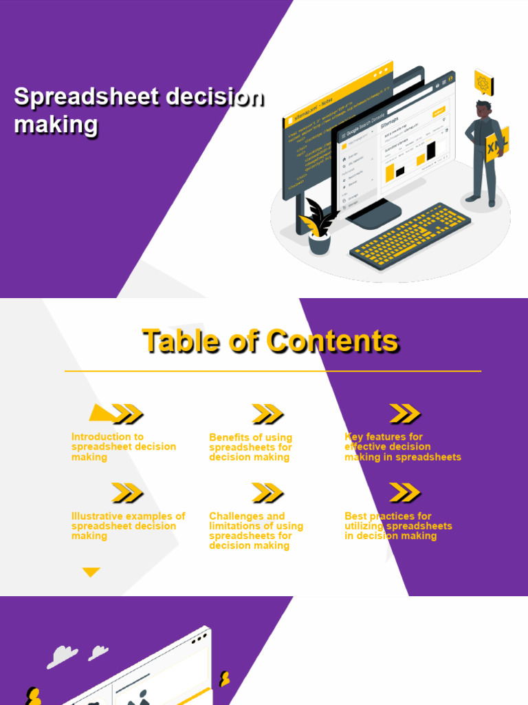 Business management and analytics spreadsheet modeling for decision