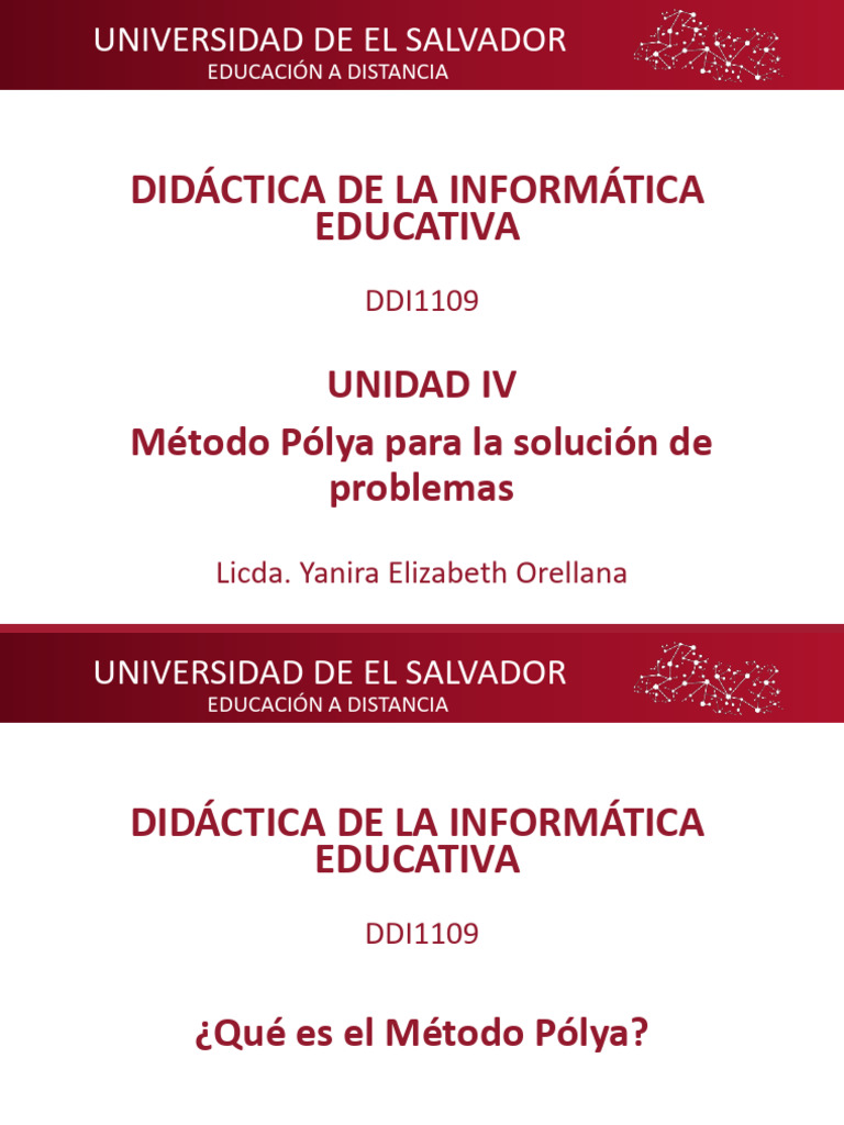 Método Polya para La Resolucion de Problemas | PDF | Hipótesis ...