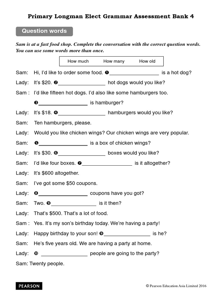 P4 Eng Worksheet 17 PDF