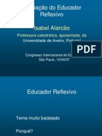 Isabel Alarcao - Formação do Educador Reflexivo