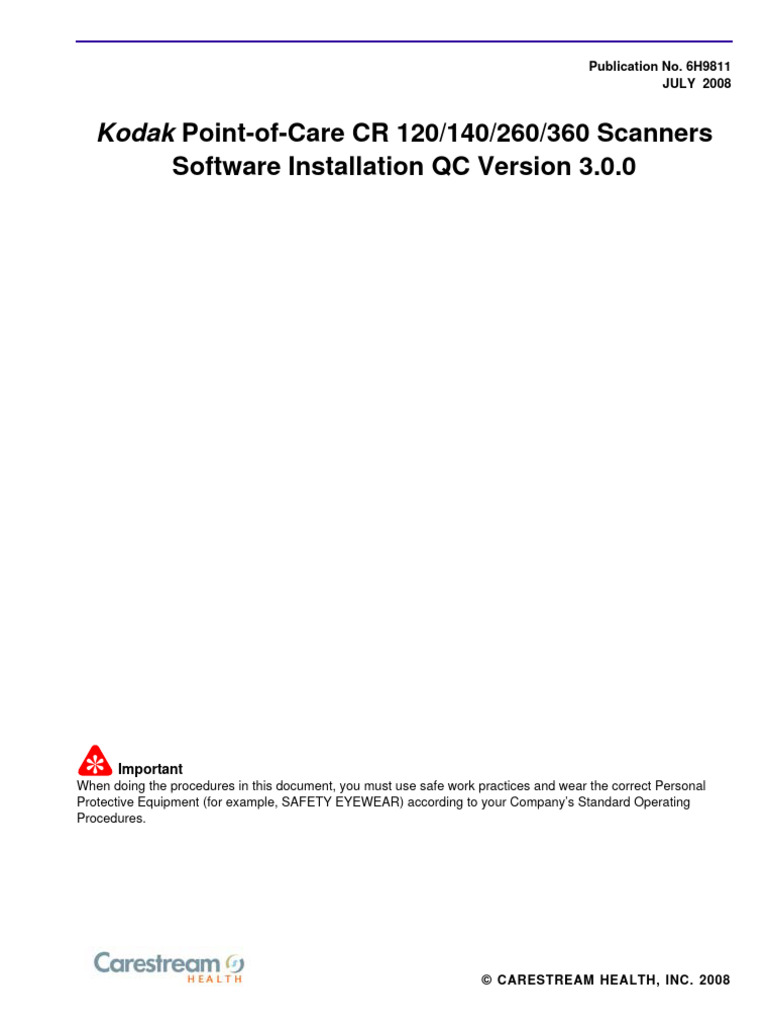 6h9811 kodakqc version 3 0 installation guide july 08 pdf image