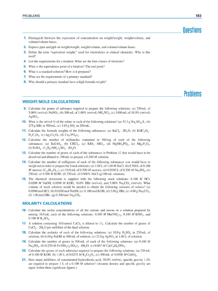 Chapter 5 Exercise+ Solution | PDF