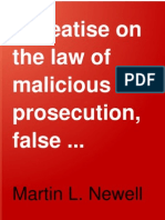 A Treatise On The Law of Malicious Prose