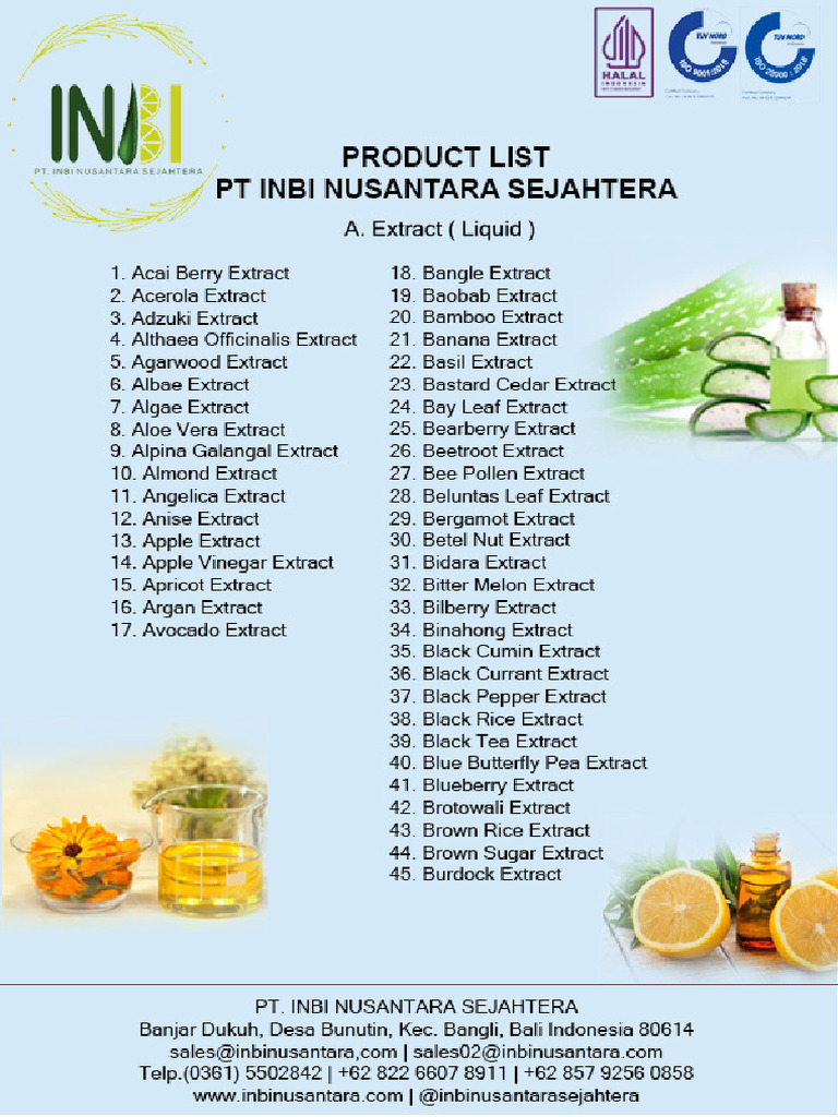 Catalog PT Inbi | PDF