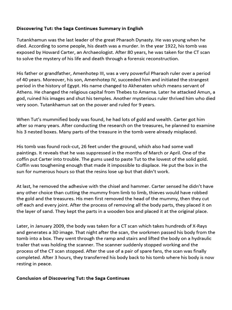 Discovering tut pdf akhenaten tutankhamun