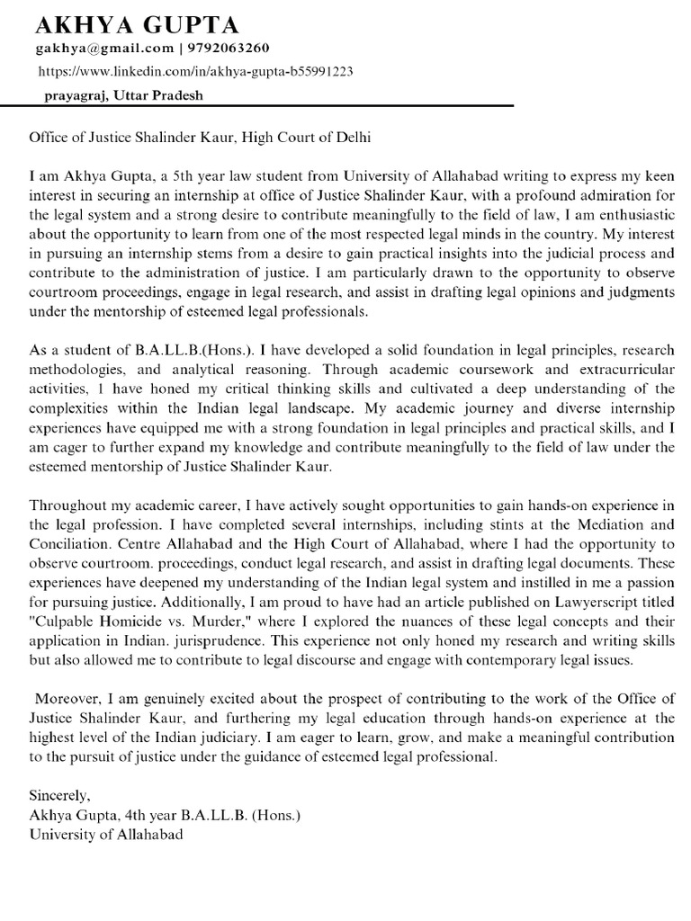 Cover Letter - December 2024 | PDF