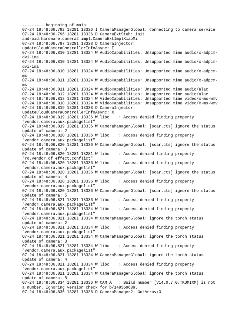 Logcat 1721825286705 | PDF | Computing | Computer Programming