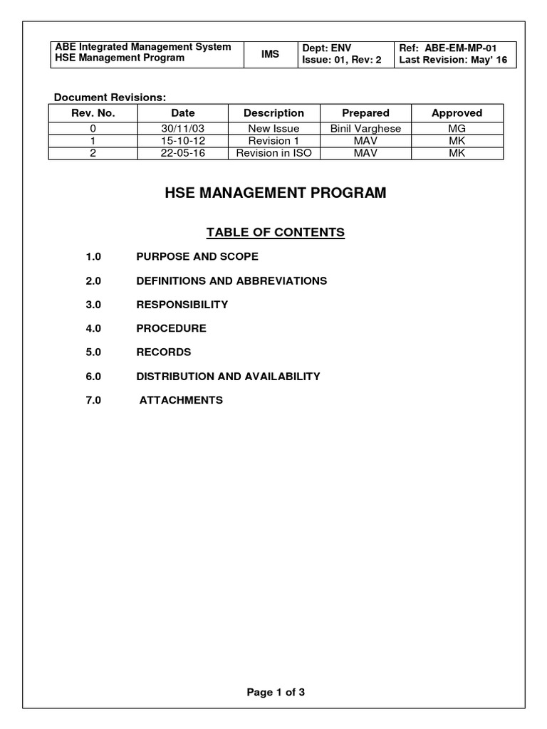 Hse. MGT Programme Abe-Em-Mp-01 | PDF | Science & Mathematics ...