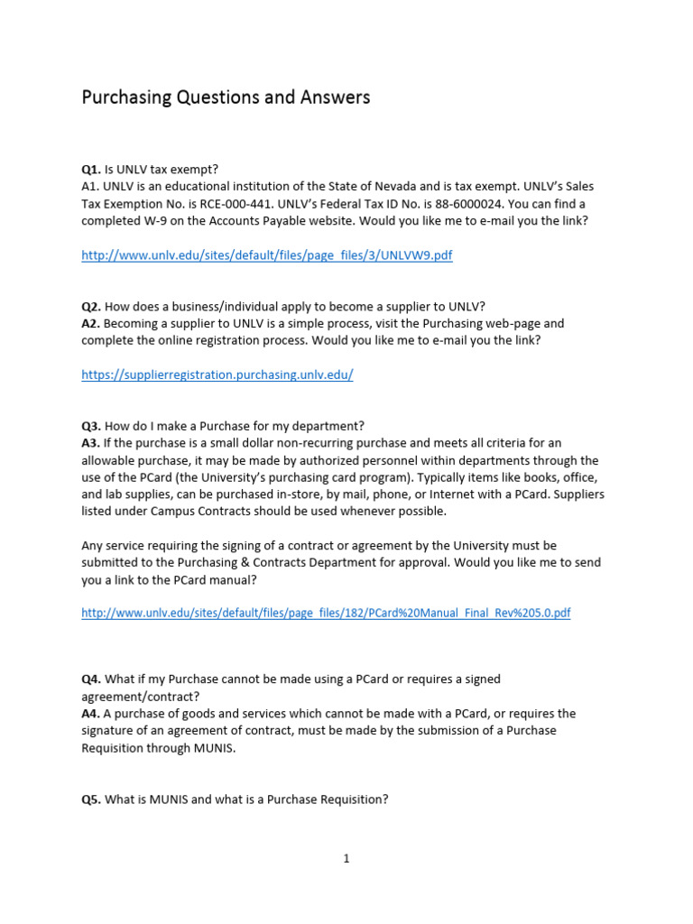 ConciergeOffice Purchasing FAQ | PDF | Business