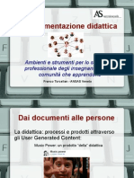 La documentazione didattica