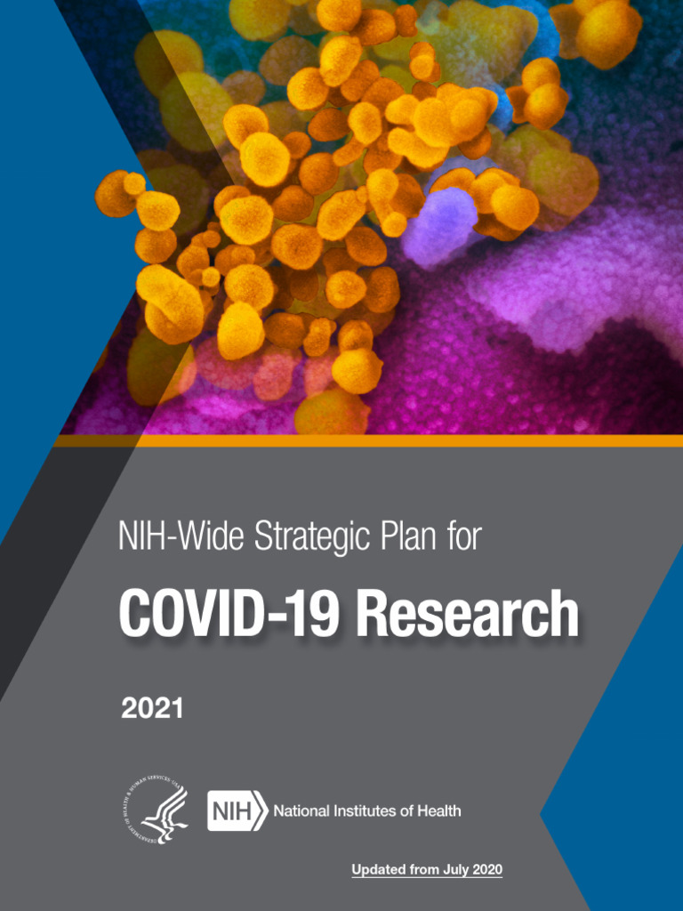 NIH Wide COVID 19 StratPlan - 2021 - 508 - 1 | PDF | Infection | Model ...