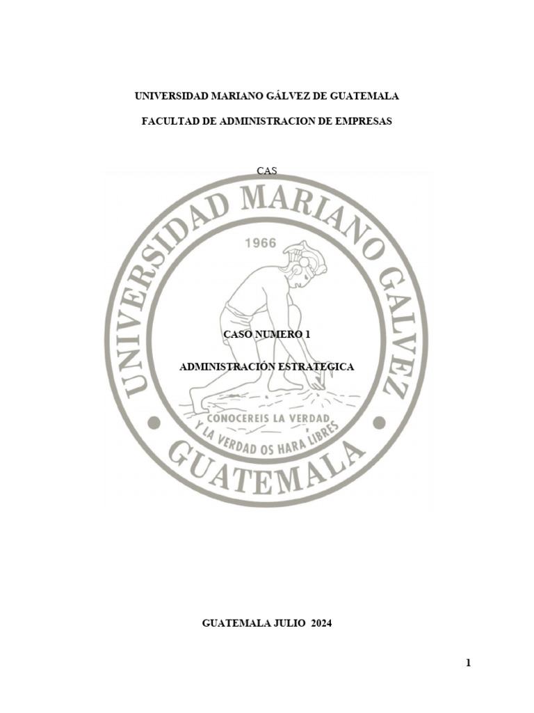 Caso 1 admin tg descargar gratis pdf marketing liderazgo