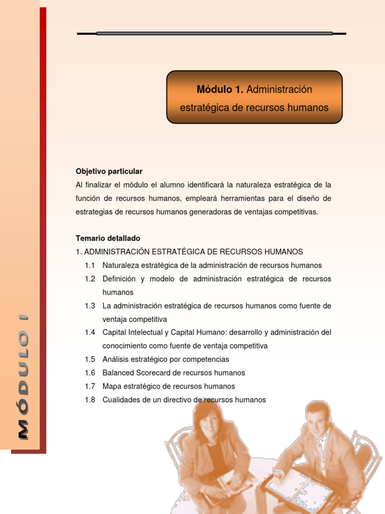 Material Modulo 1 | PDF | Business | Gestión de recursos humanos